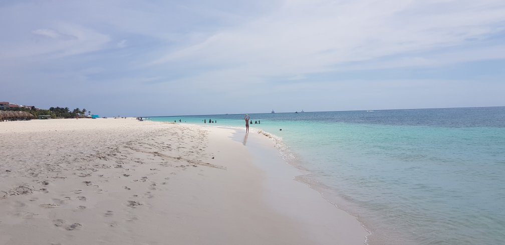 Eagle Beach Aruba rustig gedeelte - April 2022