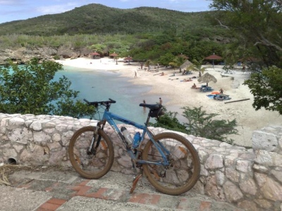 Strand grote Knip Curacao in 2008